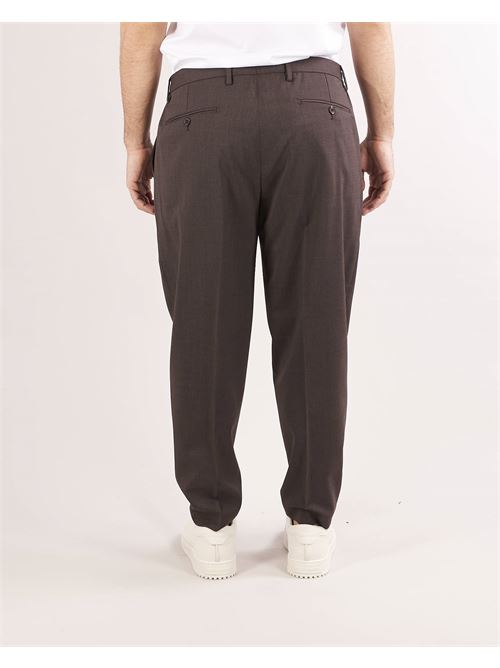 Trousers with elastic and pences Quattro Decimi QUATTRO DECIMI | Trousers | PORTOBELLOS42210046